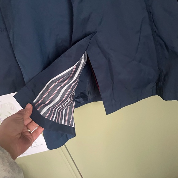 Tommy Hilfiger Dark Blue Trench Coat - Picture 3 of 9